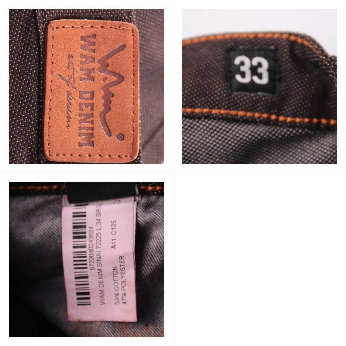 джинсы Wam Denim