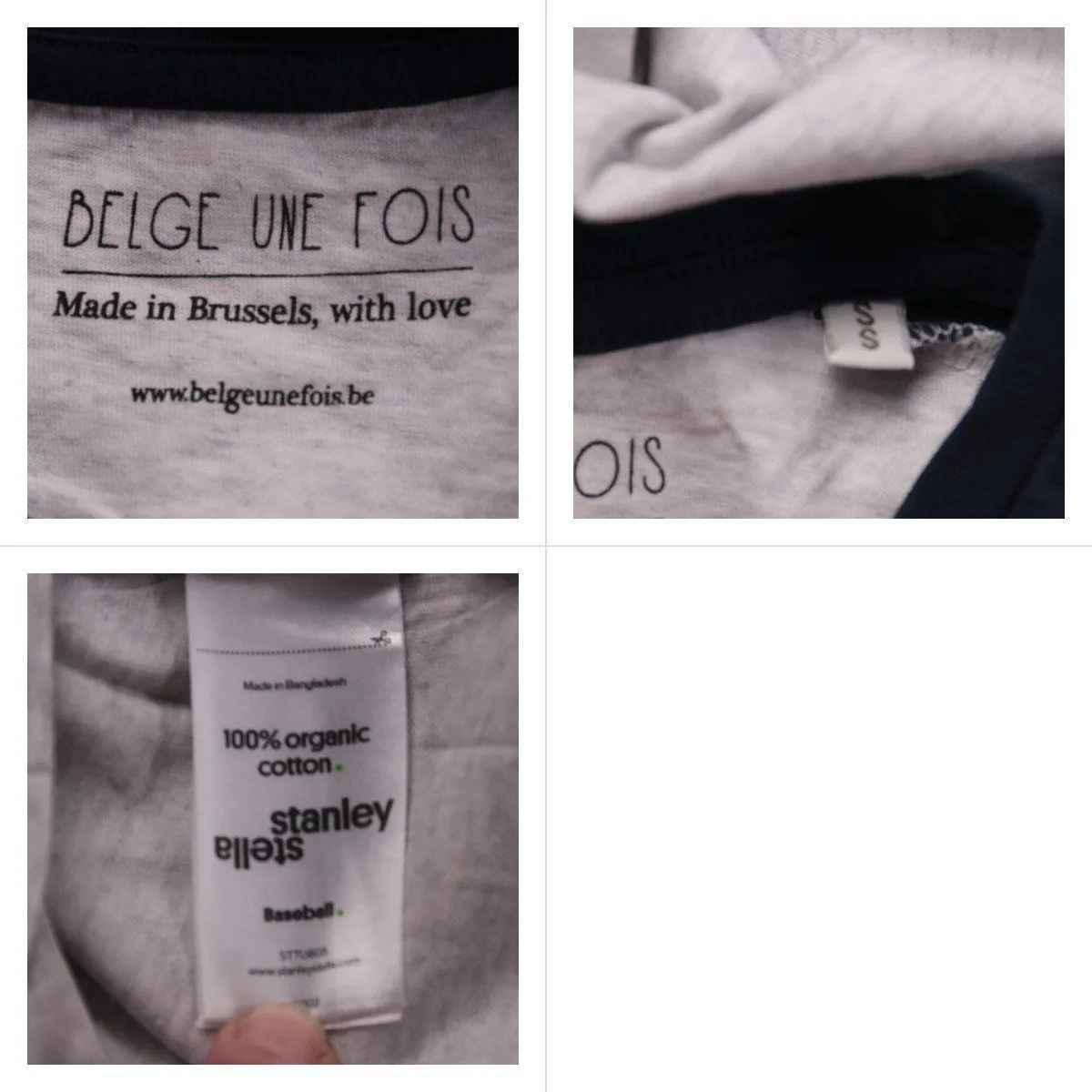 футболка Belge Une Fois