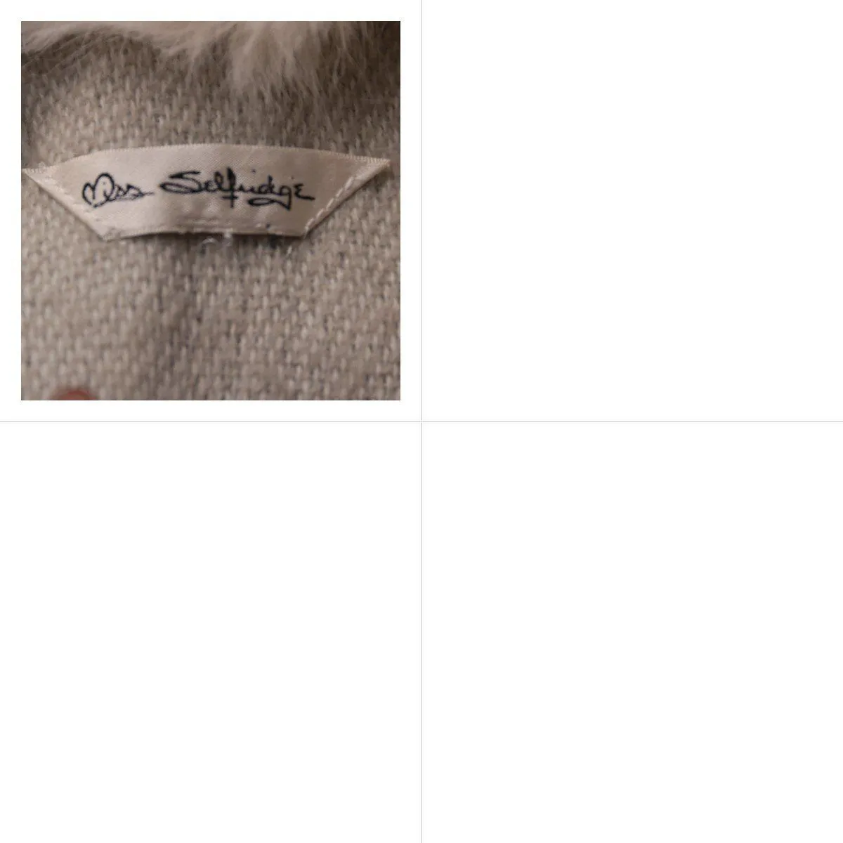 пончо Selfridge