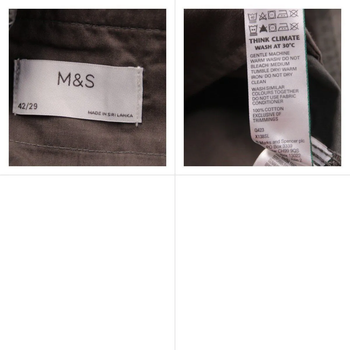 брюки M&S