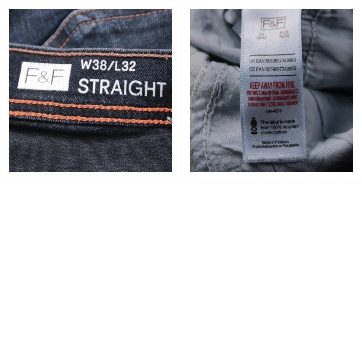 джинсы F&F