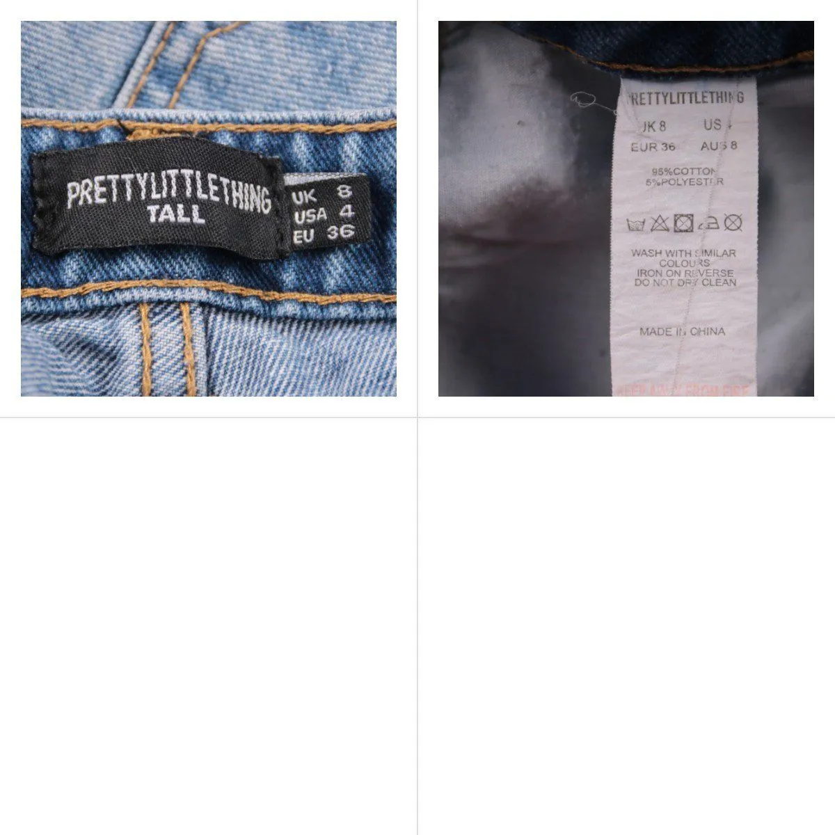 джинсы PrettyLittleThing